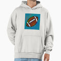 Football Splatter Colors Hoodie - Unique Graphic for Adults - T-Shirt, Sweatshirt, Hoodie