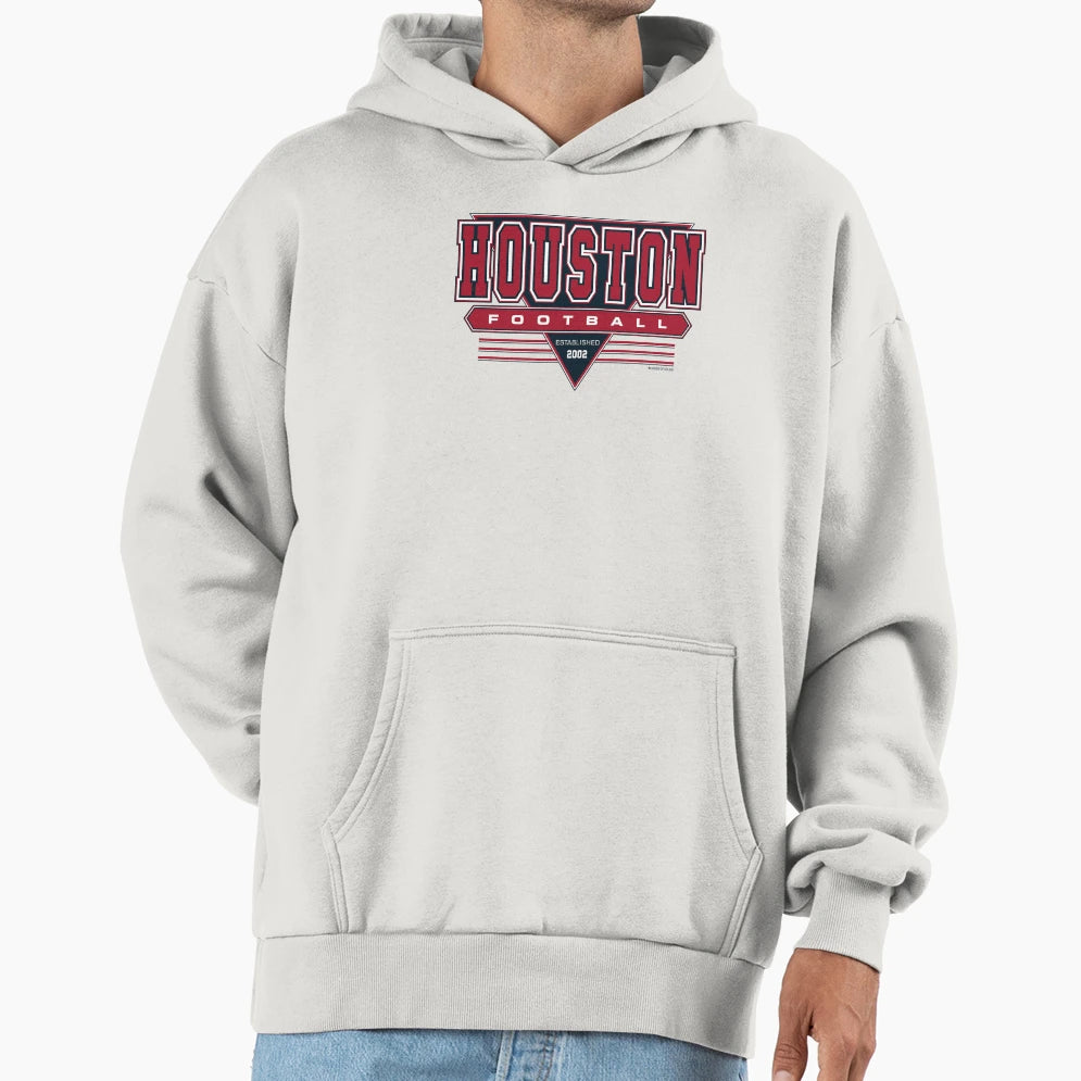 Houston Football Texans Inspired 90S Hoodie - Unique Graphic Men Women - T-Shirt, Sweatshirt, Hoodie