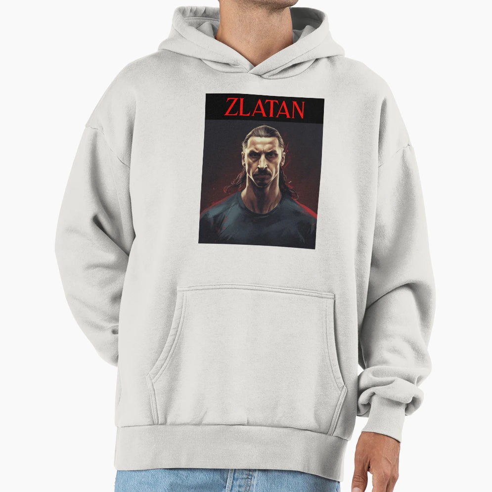 Zlatan Black Hoodie - Streetwear Style Men Women - T-Shirt, Sweatshirt, Hoodie