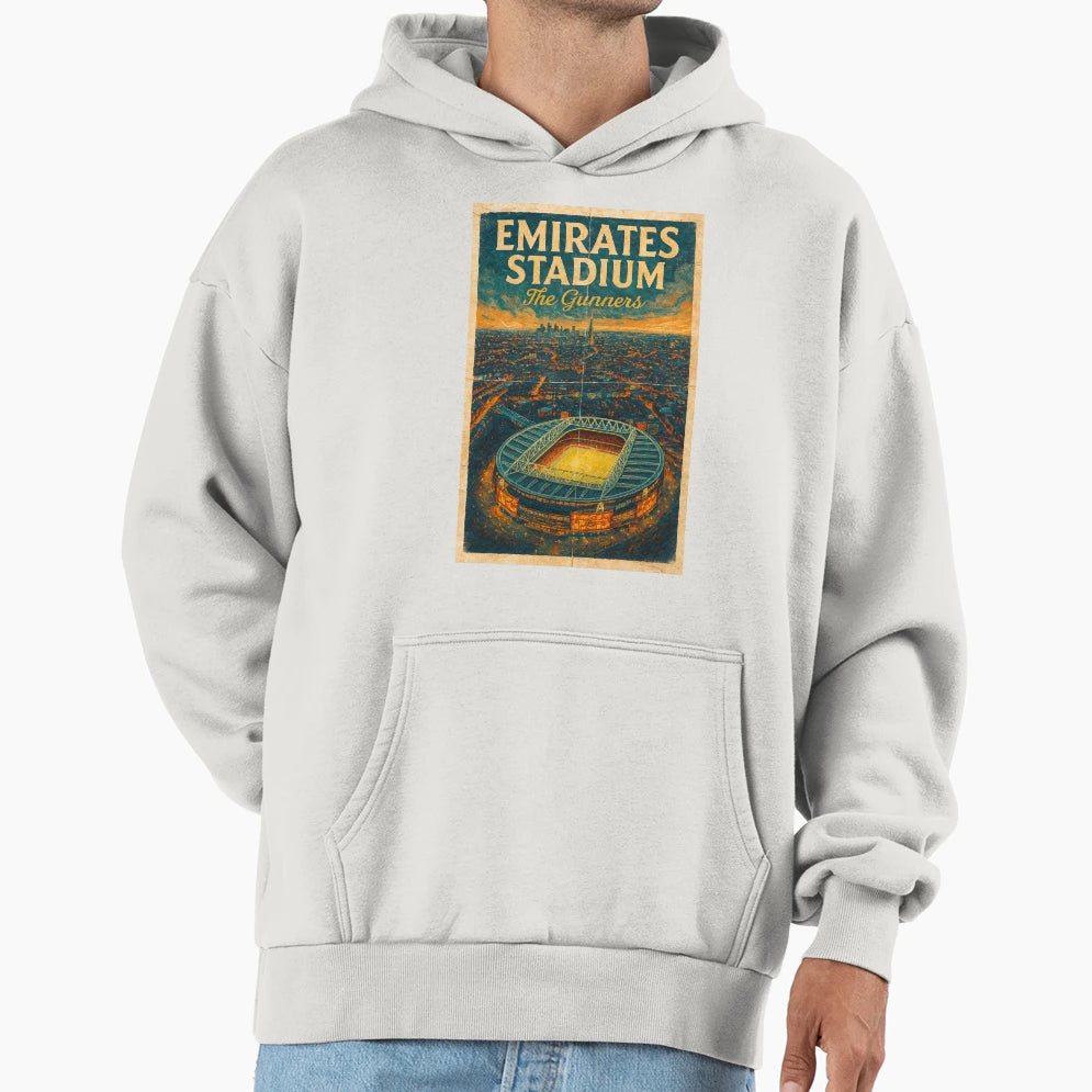 Emirates Stadium Hoodie - Unique Graphic Unisex - T-Shirt, Sweatshirt, Hoodie