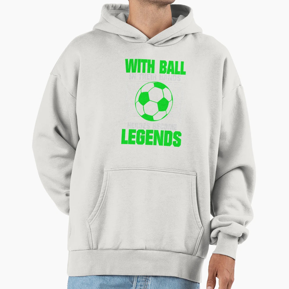 Footballer Legends Soccer T-Shirt - Fun Novelty Design Unisex - T-Shirt, Sweatshirt, Hoodie