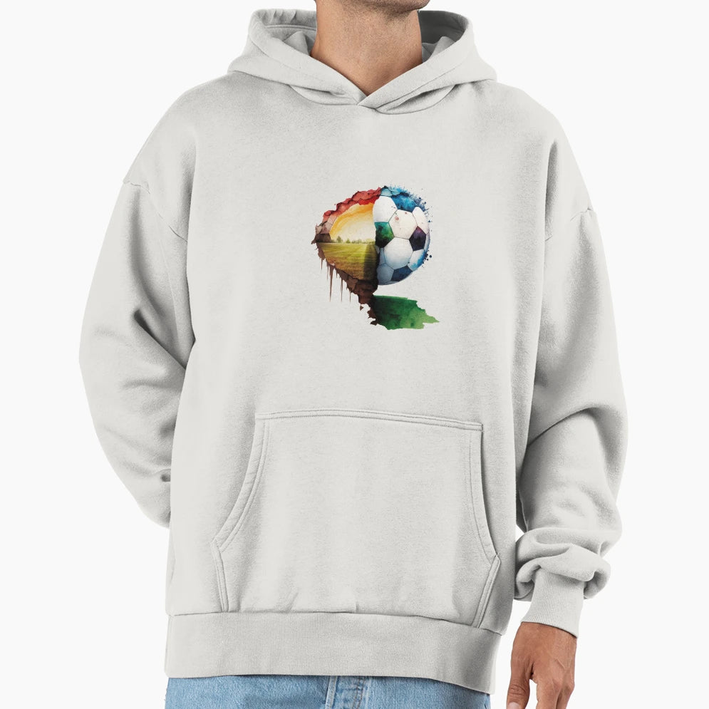 Football Unites World Hoodie - Graphic Print for Adults - T-Shirt, Sweatshirt, Hoodie