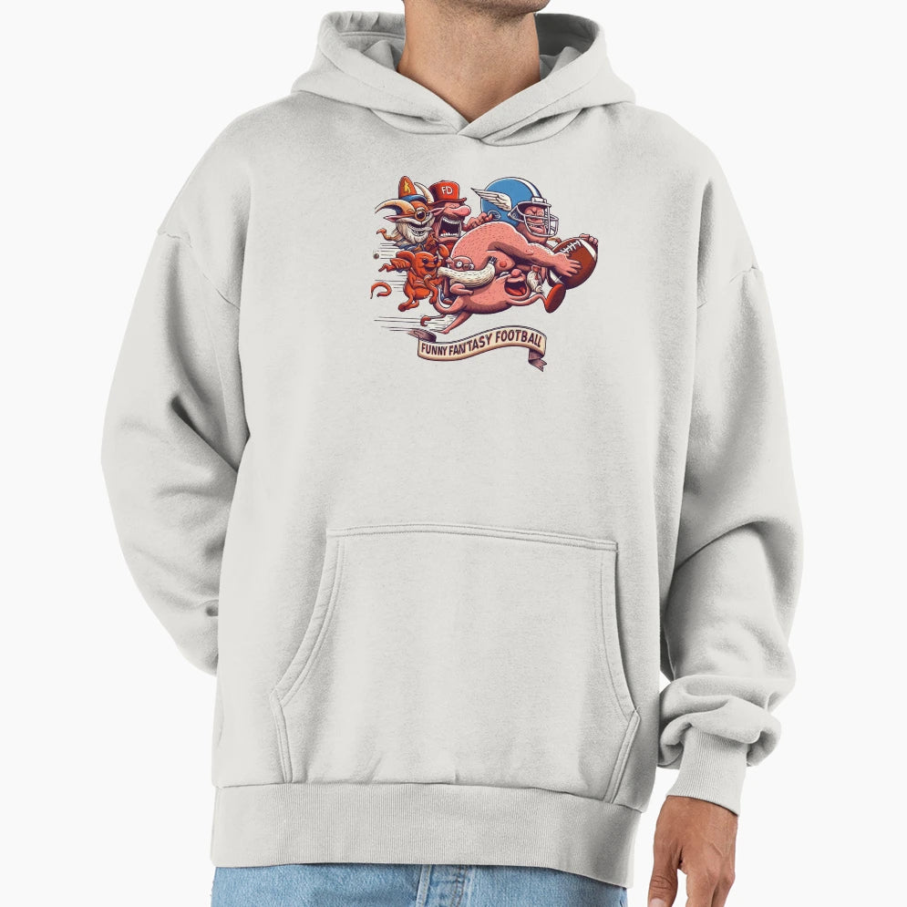 Funny Fantasy Football Hoodie - Casual Everyday Wear Unisex - T-Shirt, Sweatshirt, Hoodie