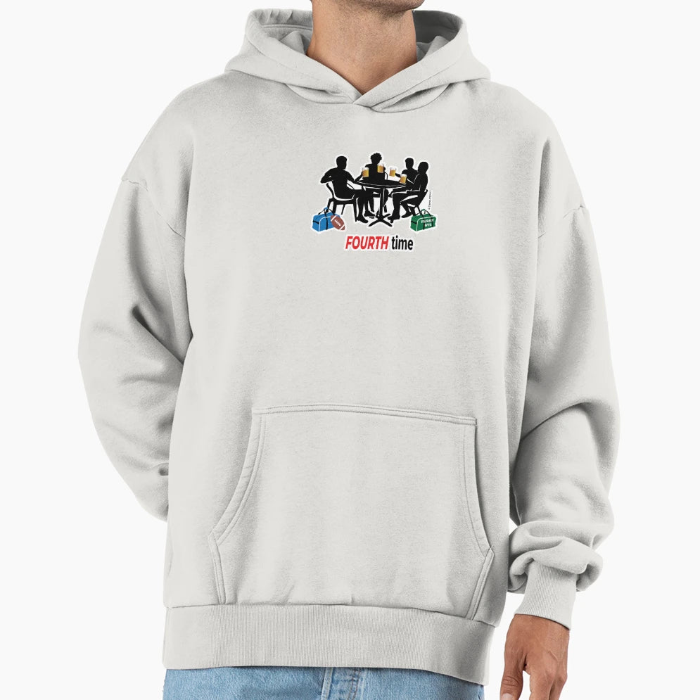 Fourth Time Rugby Hoodie - Casual Everyday Wear for Adults - T-Shirt, Sweatshirt, Hoodie