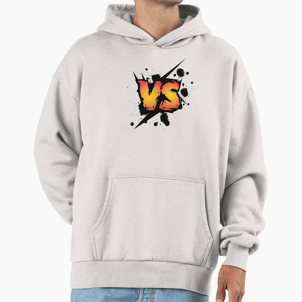 Vs Fighting Hoodie - Fun Novelty Design for Adults - T-Shirt, Sweatshirt, Hoodie