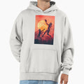 American Football Team Going Into Hoodie - Custom Art Print Men Women - T-Shirt, Sweatshirt, Hoodie