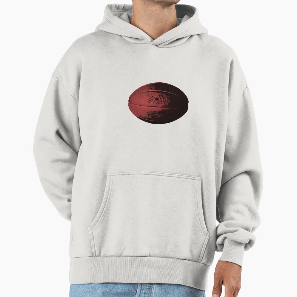 Rugby Ball Hoodie - Streetwear Style for Adults - T-Shirt, Sweatshirt, Hoodie