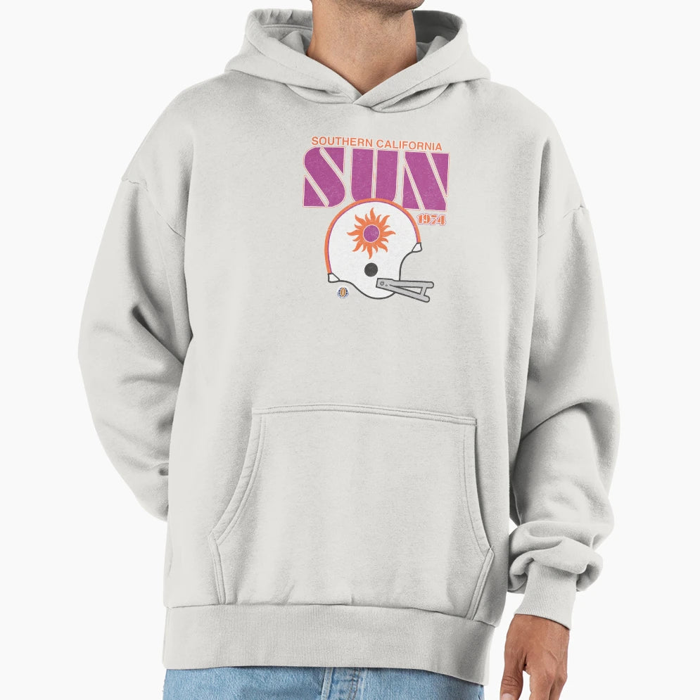 Southern California Sun Helmet Hoodie - Fun Novelty Design Unisex - T-Shirt, Sweatshirt, Hoodie