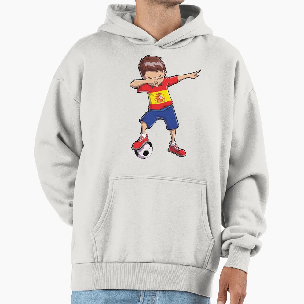 Dabbing Soccer Spain Spanish Football T-Shirt - Streetwear Style Unisex - T-Shirt, Sweatshirt, Hoodie