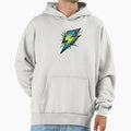 Electric Lightning Bolt Neon Thunder Hoodie - Aesthetic Graphic Men Women - T-Shirt, Sweatshirt, Hoodie