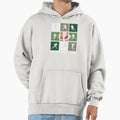 To End Zone Football Fan Journey Hoodie - Fun Novelty Design Unisex - T-Shirt, Sweatshirt, Hoodie