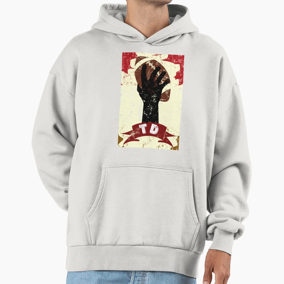 Touchdown Football Hoodie - Unique Graphic for Adults - T-Shirt, Sweatshirt, Hoodie
