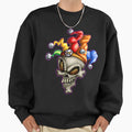 Jester Skull Sweatshirt - Unique Graphic for Adults - T-Shirt, Sweatshirt, Hoodie