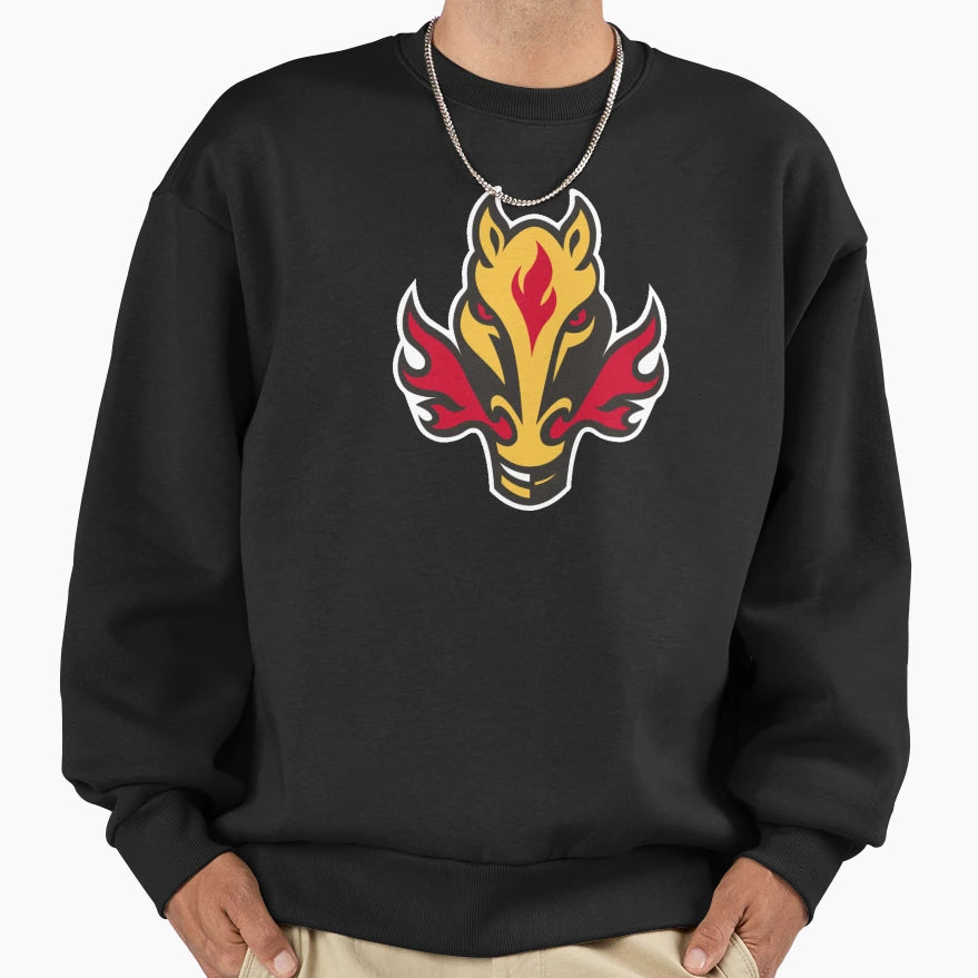 Calgary Blasty Hockey Sweatshirt - Fun Novelty Design for Adults - T-Shirt, Sweatshirt, Hoodie