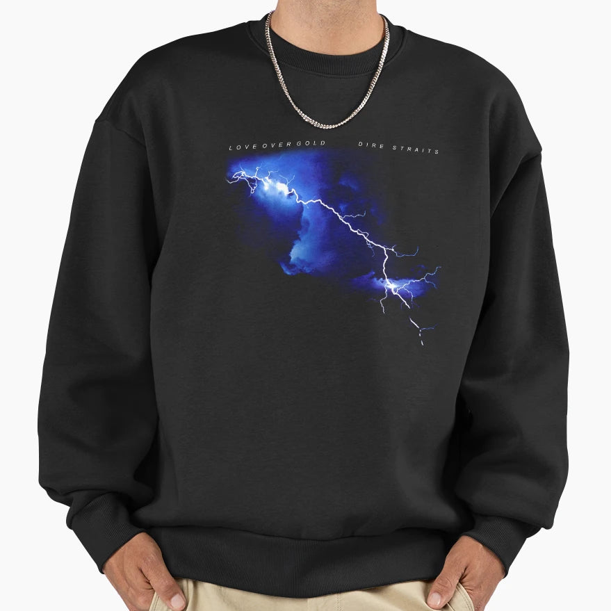 Dire Straits Love Over Gold T-Shirt - Novelty Apparel for Adults - T-Shirt, Sweatshirt, Hoodie