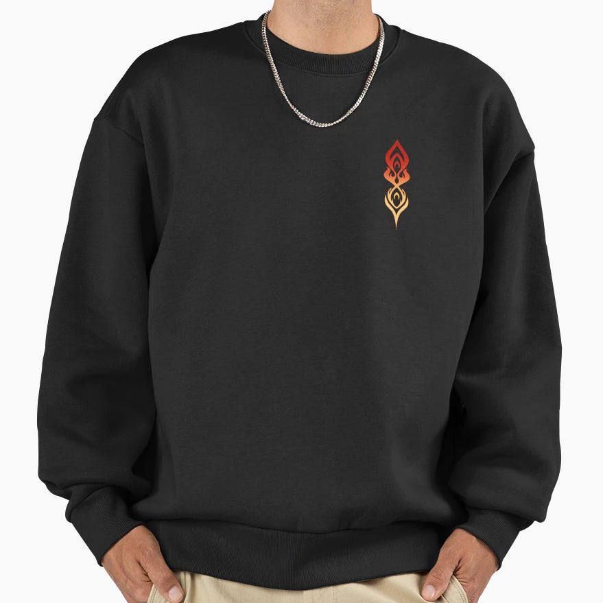 Phoenix Feather Sweatshirt - Novelty Apparel Unisex - T-Shirt, Sweatshirt, Hoodie