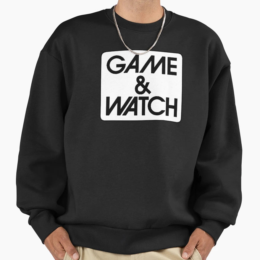 Game Watch Logo Sweatshirt - Streetwear Style Unisex - T-Shirt, Sweatshirt, Hoodie