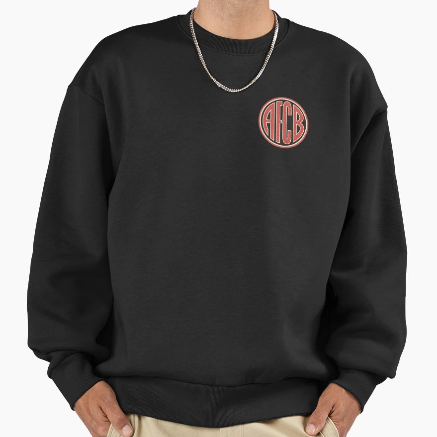 Afcb Circular Logo Afc Bournemouth Sweatshirt - Novelty Apparel Unisex - T-Shirt, Sweatshirt, Hoodie