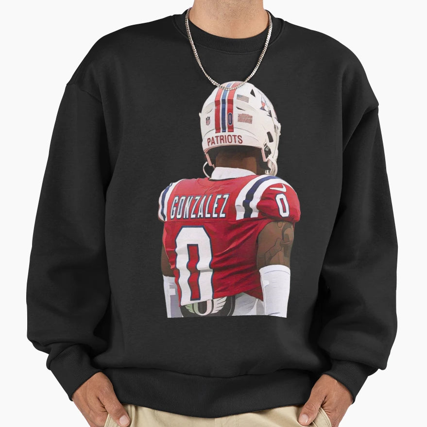 Christian Gonzalez Football Gear Sweatshirt - Fun Novelty Design Men Women - T-Shirt, Sweatshirt, Hoodie