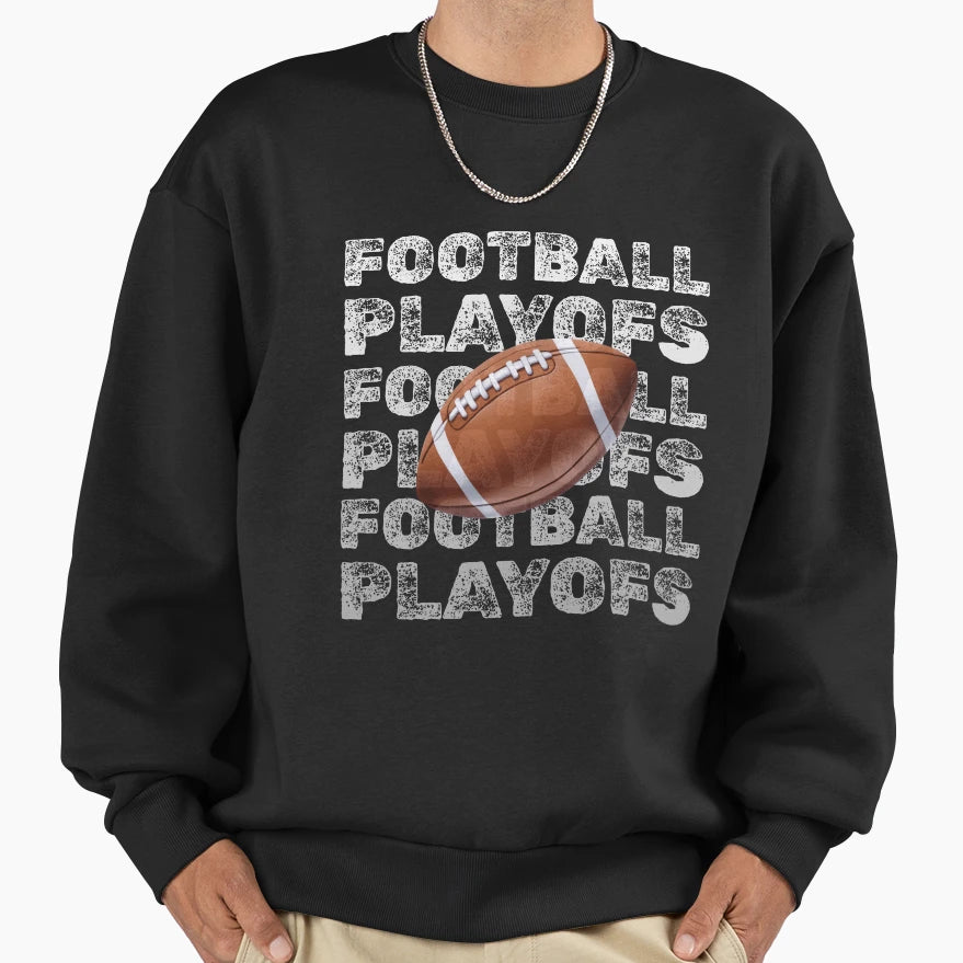 Football Playoffs Game Day Energy Sweatshirt - Unique Graphic for Adults - T-Shirt, Sweatshirt, Hoodie