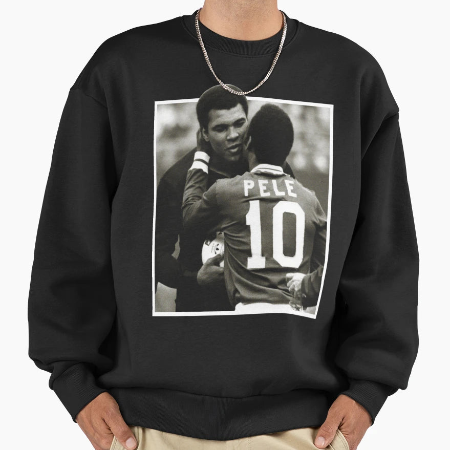 Pele Ali Sweatshirt - Trendy Graphic for Adults - T-Shirt, Sweatshirt, Hoodie
