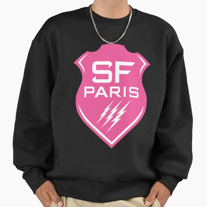 Stade Francais Sweatshirt - Novelty Apparel for Adults - T-Shirt, Sweatshirt, Hoodie