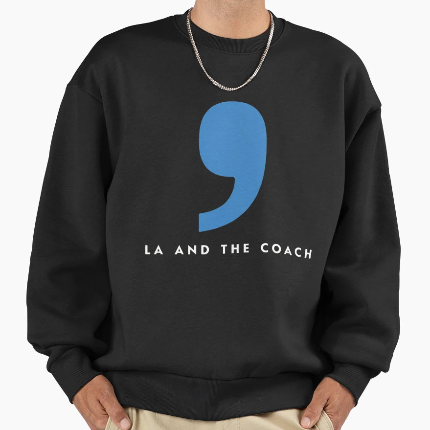Harris Walz 2024 Comma La And Sweatshirt - Casual Everyday Wear Unisex - T-Shirt, Sweatshirt, Hoodie