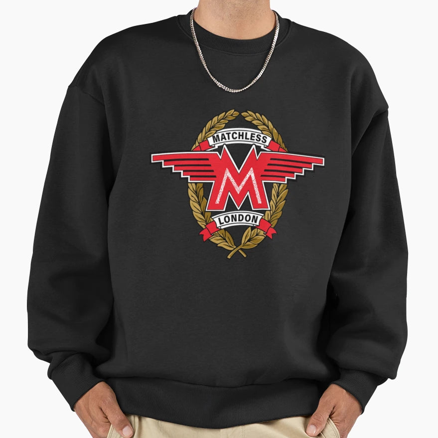 Matchless Motorcycles Tank Decal Sweatshirt - Trendy Graphic Men Women - T-Shirt, Sweatshirt, Hoodie