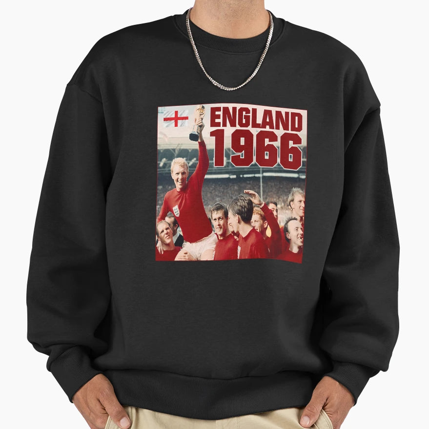 England 1966 Sweatshirt - Aesthetic Graphic Men Women - T-Shirt, Sweatshirt, Hoodie