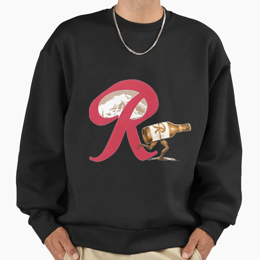 Brewery Rainier Logos Sweatshirt - Custom Art Print for Adults - T-Shirt, Sweatshirt, Hoodie