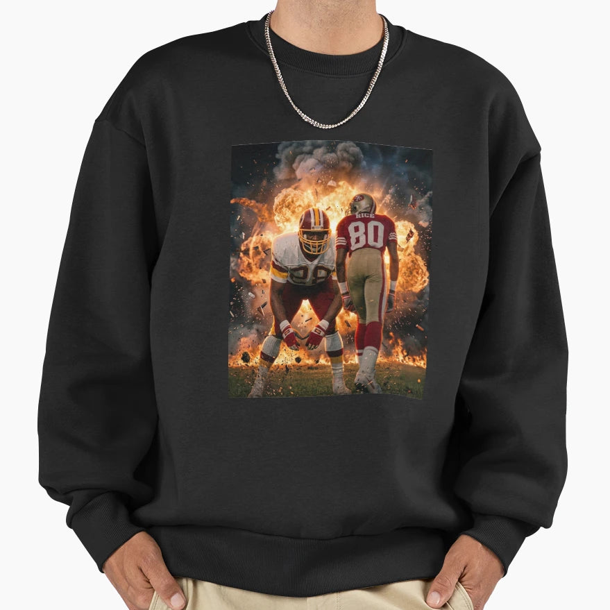 Washington Commanders Sweatshirt - Trendy Graphic Men Women - T-Shirt, Sweatshirt, Hoodie