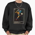 Old World Cup 74 Football Postcard Sweatshirt - Casual Everyday Wear Unisex - T-Shirt, Sweatshirt, Hoodie