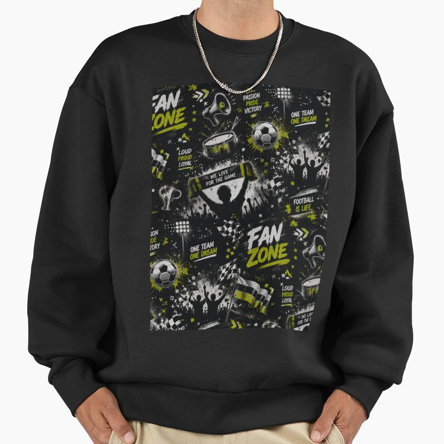 Fan Gift Football Lover Sports Sweatshirt - Trendy Graphic Men Women - T-Shirt, Sweatshirt, Hoodie