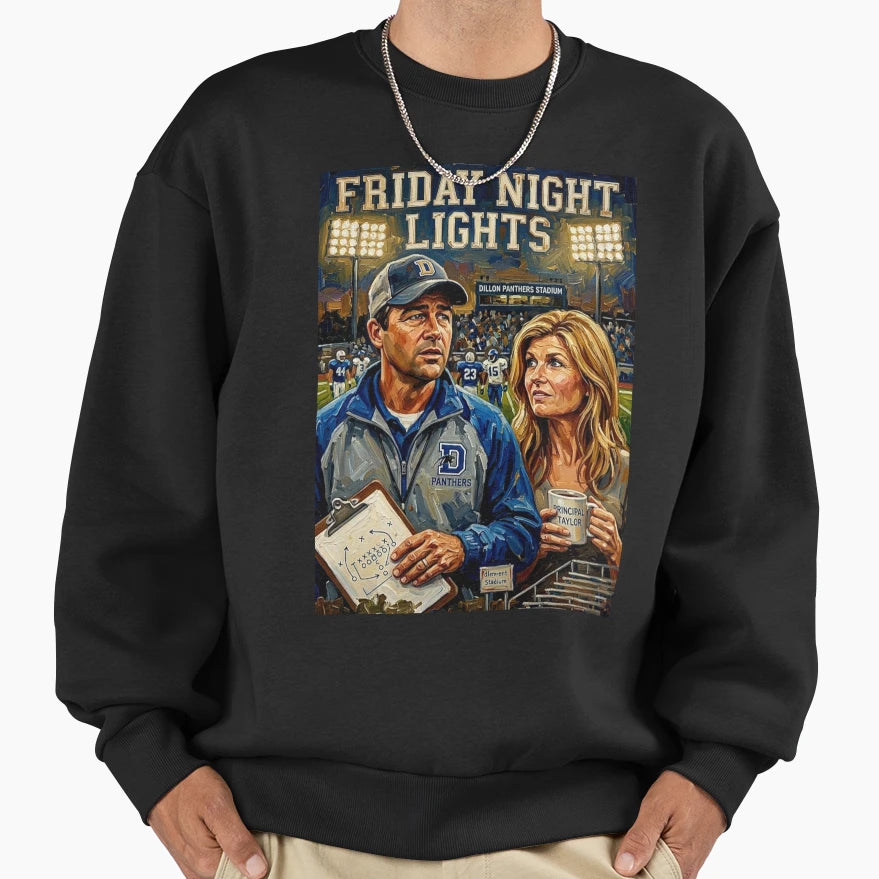 Friday Night Lights Clear Eyes Full Sweatshirt - Graphic Print for Adults - T-Shirt, Sweatshirt, Hoodie