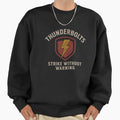 Thunderbolt Strike Shield Sweatshirt - Trendy Graphic Men Women - T-Shirt, Sweatshirt, Hoodie