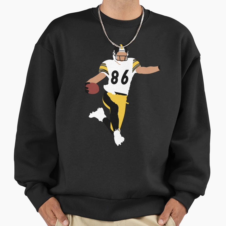 Hines Ward Touchdown Sweatshirt - Streetwear Style for Adults - T-Shirt, Sweatshirt, Hoodie