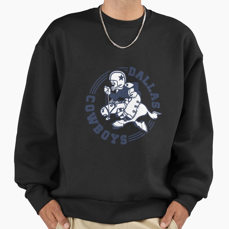 Cowboys D Ll S Logo Sweatshirt - Streetwear Style for Adults - T-Shirt, Sweatshirt, Hoodie
