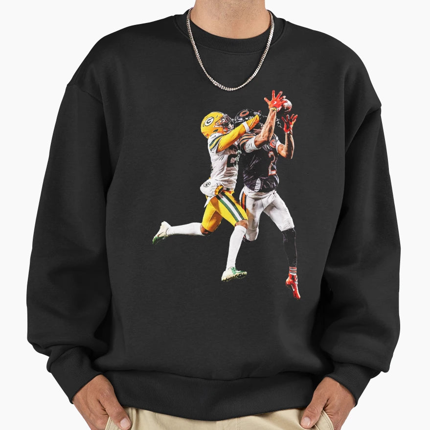 Dj Moore Night Night Chicago Sweatshirt - Streetwear Style for Adults - T-Shirt, Sweatshirt, Hoodie