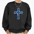 Electric Faith Sweatshirt - Aesthetic Graphic Unisex - T-Shirt, Sweatshirt, Hoodie
