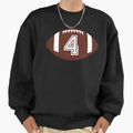 American Football Jersey No 4 Back Sweatshirt - Minimalist Print Unisex - T-Shirt, Sweatshirt, Hoodie