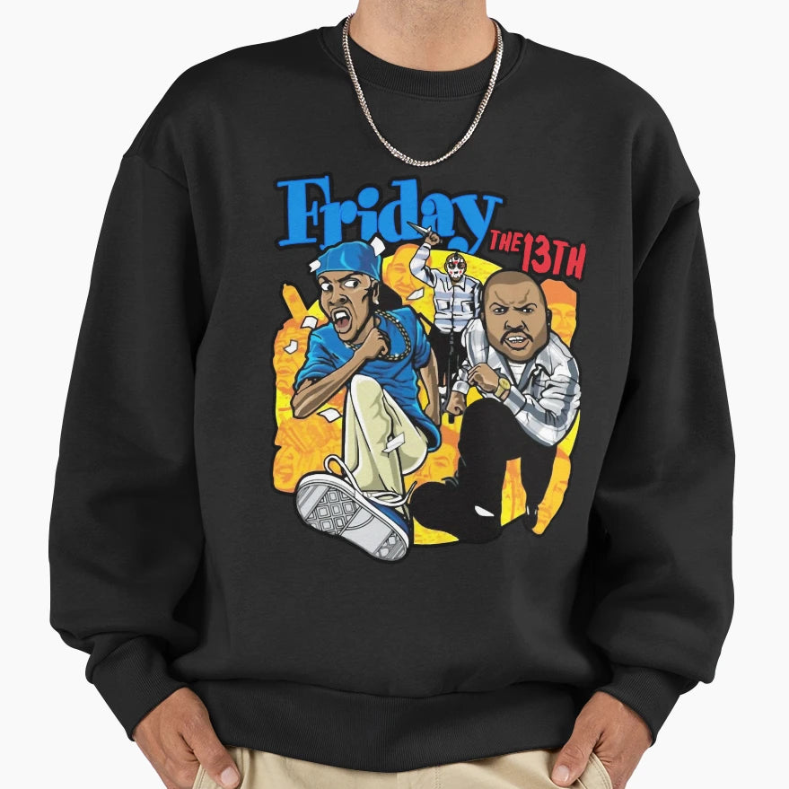 Friday Fans Sweatshirt - Fun Novelty Design for Adults - T-Shirt, Sweatshirt, Hoodie