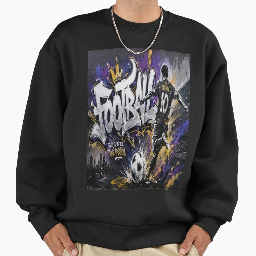Soccer Sweatshirt - Streetwear Style Unisex - T-Shirt, Sweatshirt, Hoodie