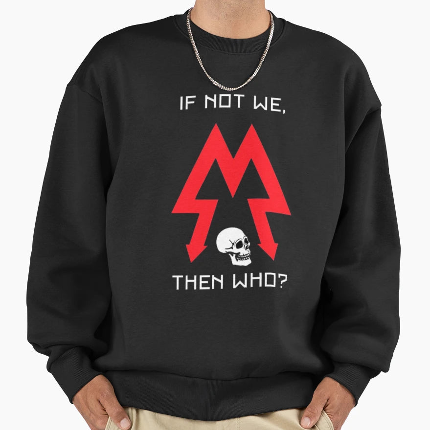 Metro Rangers Logo Distressed Sweatshirt - Fun Novelty Design Unisex - T-Shirt, Sweatshirt, Hoodie