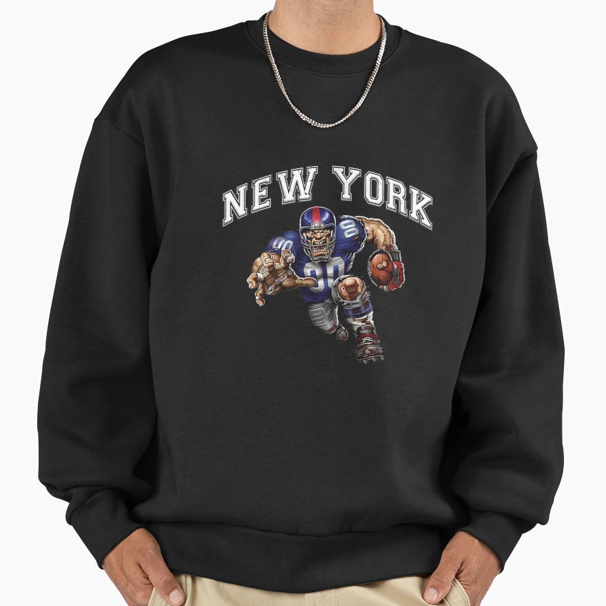 New York Football Sweatshirt - Minimalist Print for Adults - T-Shirt, Sweatshirt, Hoodie