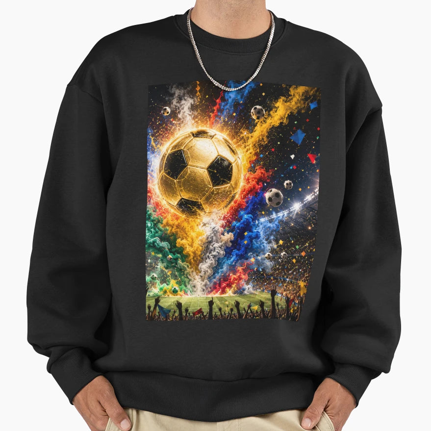 Fan Gift Football Lover Sports Sweatshirt - Graphic Print for Adults - T-Shirt, Sweatshirt, Hoodie