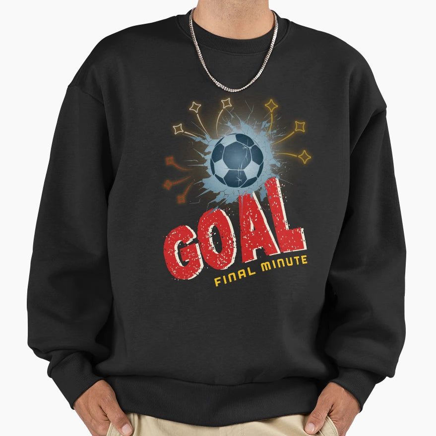 Final Minute Goal Soccer World T-Shirt - Novelty Apparel for Adults - T-Shirt, Sweatshirt, Hoodie