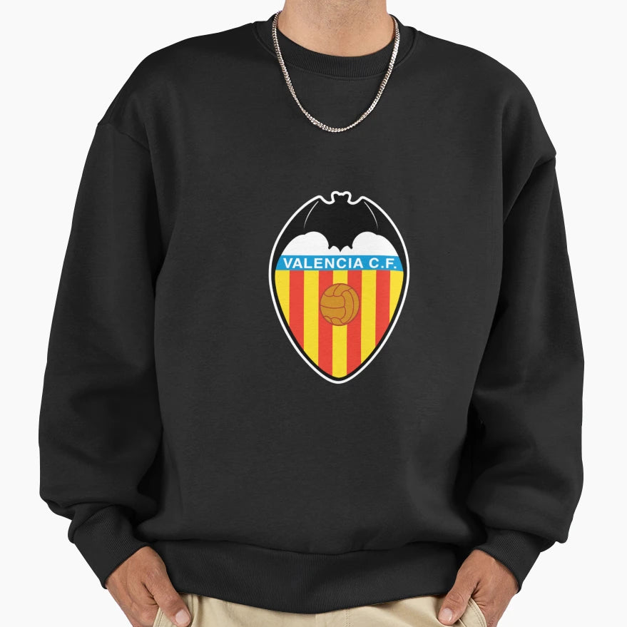 Valencia Cf Logo T-Shirt - Novelty Apparel for Adults - T-Shirt, Sweatshirt, Hoodie