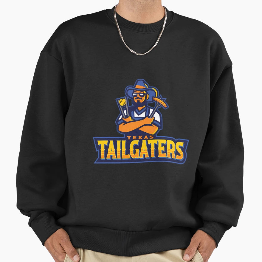 Texas Tailgaters Logo Sweatshirt - Casual Everyday Wear for Adults - T-Shirt, Sweatshirt, Hoodie