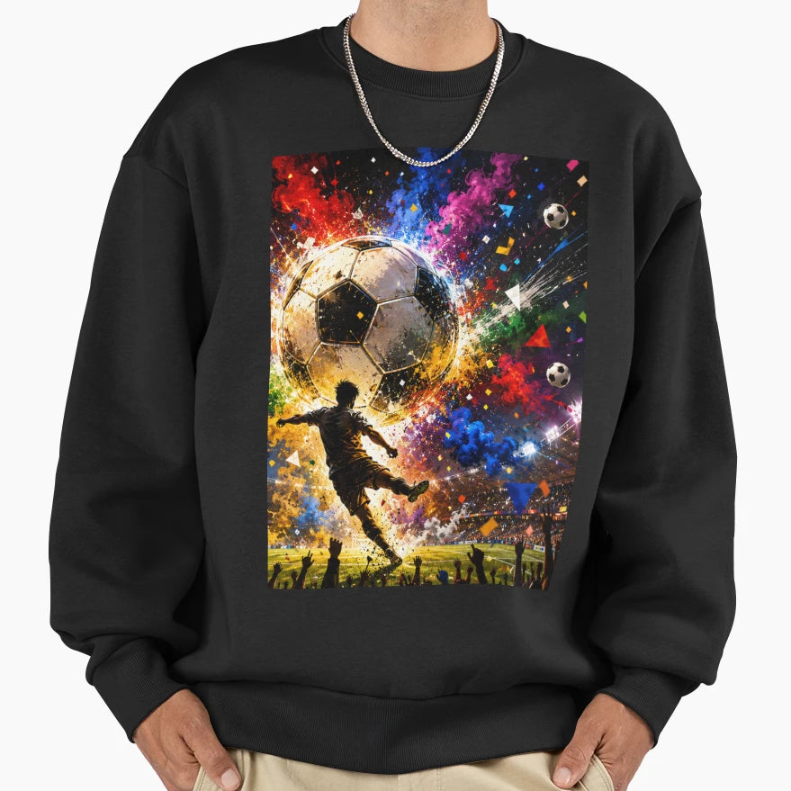 Soccer Fan Gift Football Lover Sweatshirt - Casual Everyday Wear Unisex - T-Shirt, Sweatshirt, Hoodie