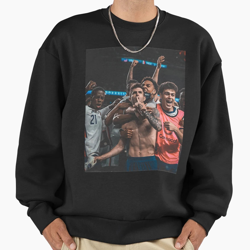 Christian Pulisic Pulisic Us Sweatshirt - Trendy Graphic for Adults - T-Shirt, Sweatshirt, Hoodie